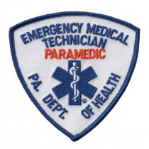5311 PA DEPT OF HEALTH EMT PARAMEDIC Shoulder Patch
