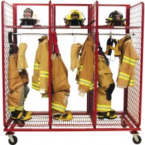 SOS2432-PPE Ready Rack S.O.S. PPE Storage 3 Section